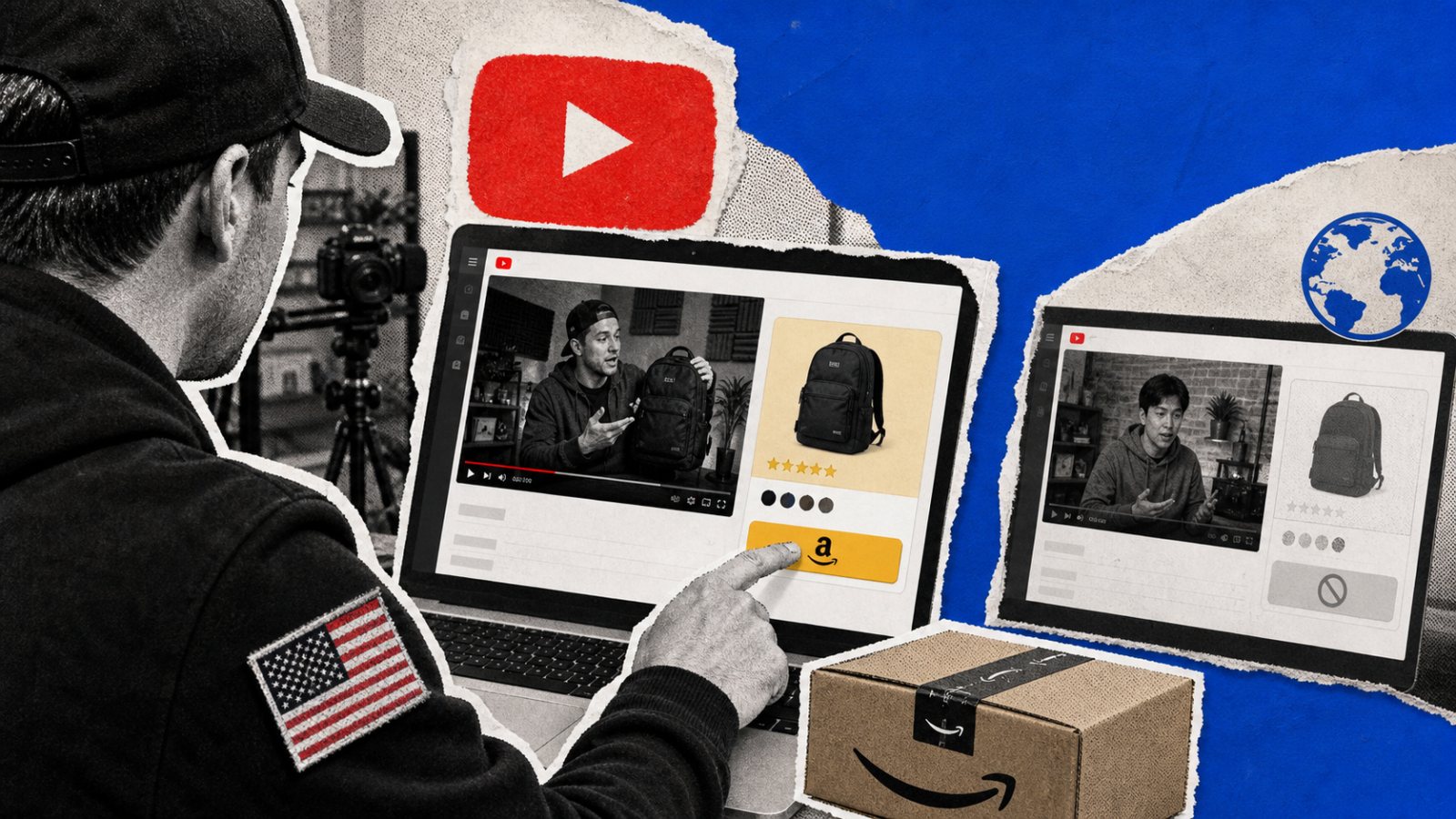 Amazon entra en YouTube Shopping, pero el etiquetado sigue limitado a EE. UU.