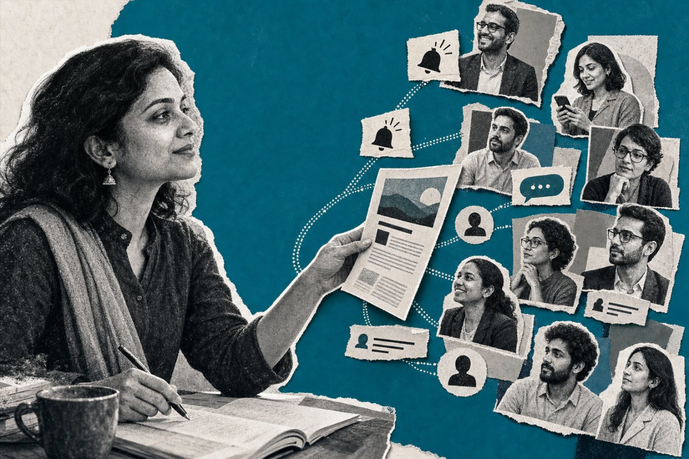 LinkedIn Newsletter मौजूदा पेशेवर नेटवर्क और मंचीय सूचनाओं से नई कड़ी तक पाठकों को पहुँचाता है।