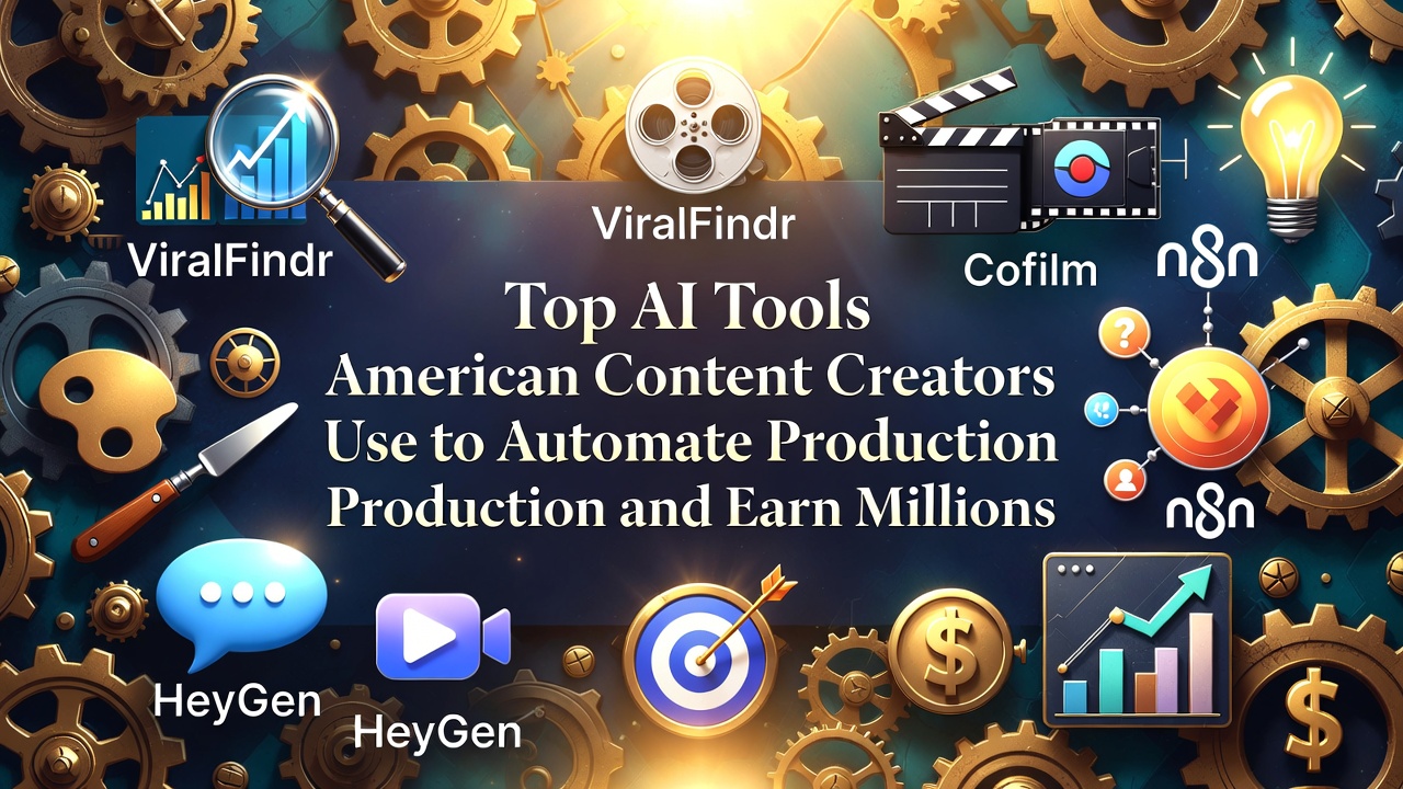 Top AI Tools American Content Creators Use to Automate Production and Earn Millions