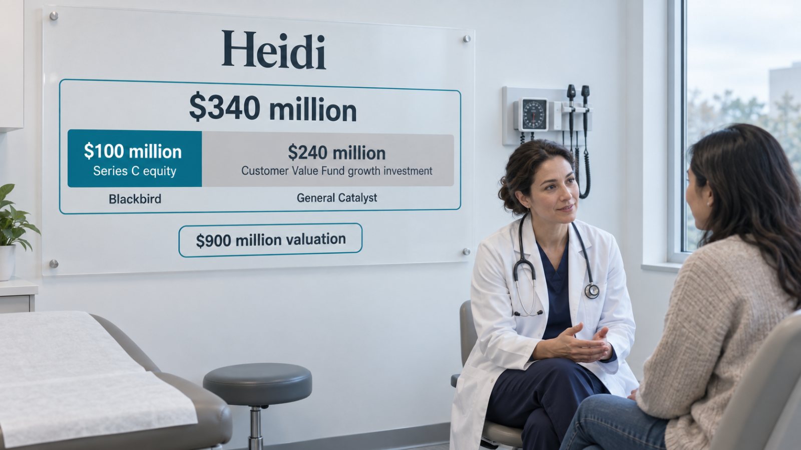 Heidi পেল $৩৪০ মিলিয়ন—equity আসলে $১০০ মিলিয়ন