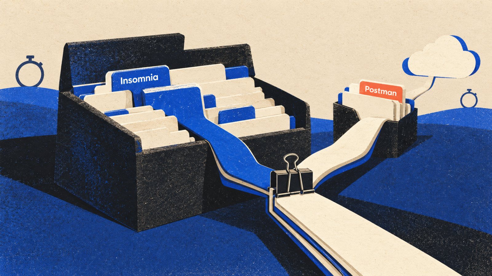 Postman o Insomnia: il peso dell’app non decide il flusso API