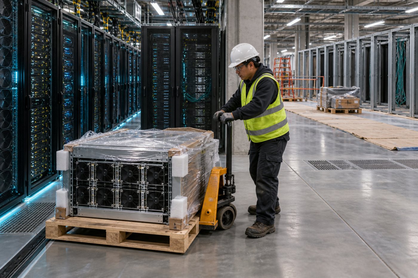 Thiết bị GPU do khách hàng tài trợ hoặc cung cấp được triển khai cho hạ tầng Oracle trước khi toàn bộ dịch vụ được thực hiện.