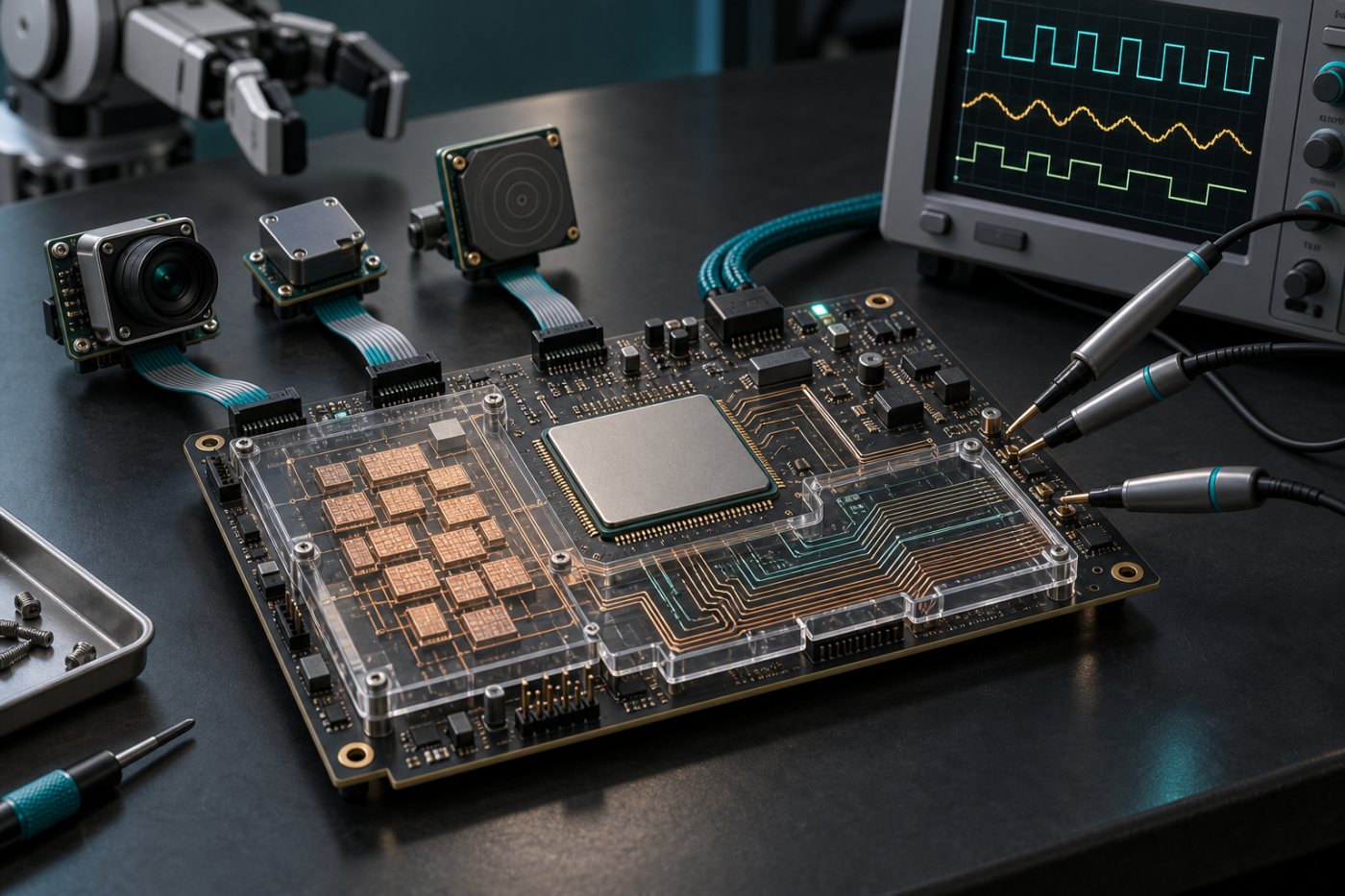 Implementasi FPGA melalui HLS dan RTL diverifikasi untuk beban pemrosesan sensor dalam kemampuan gabungan MulticoreWare dan Simulus.