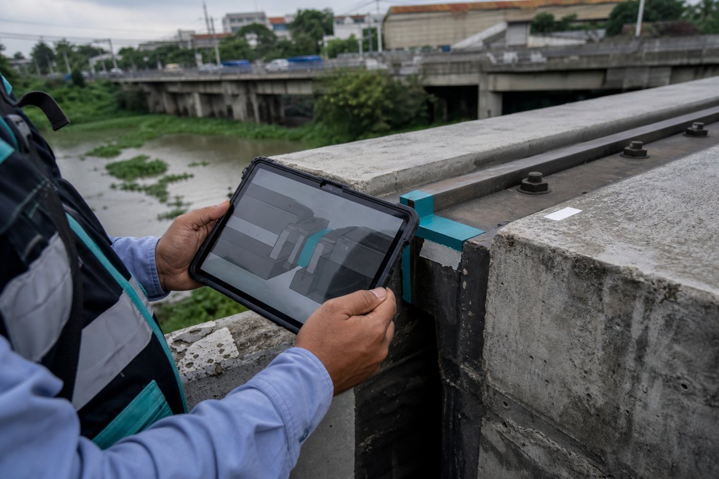 Insinyur mencocokkan kondisi aset infrastruktur Indonesia dengan catatan BIM yang diperbarui