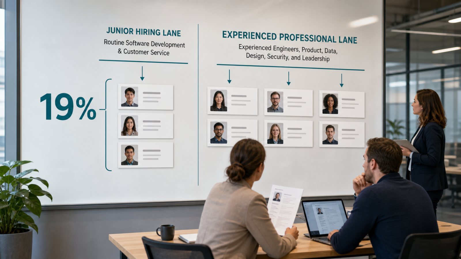 AI’s Entry-Level Employment Gap Reached 19%—Not an Economy-Wide Collapse