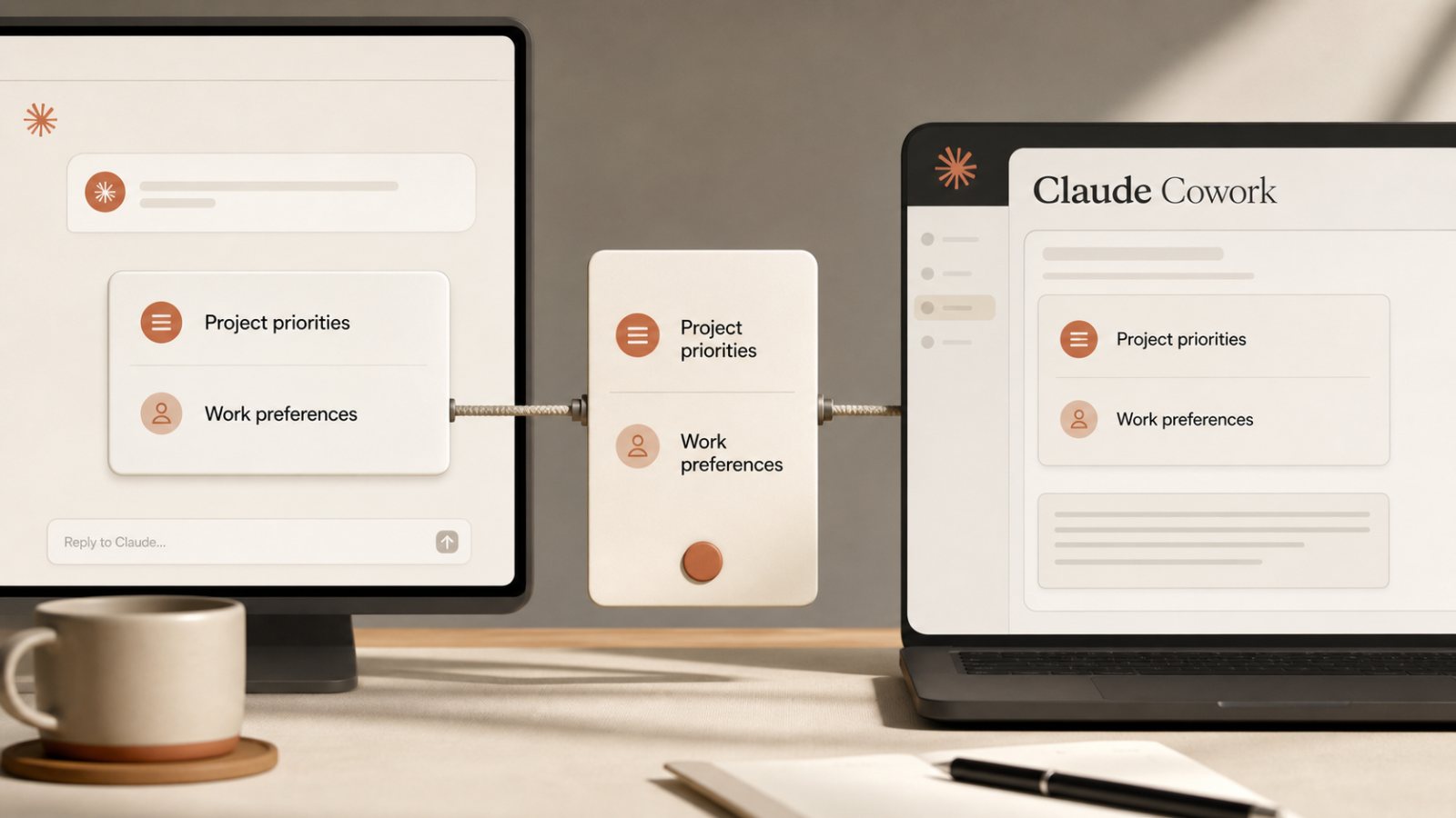 ClaudeとCoworkが記憶を共有、分離できない制約に注意