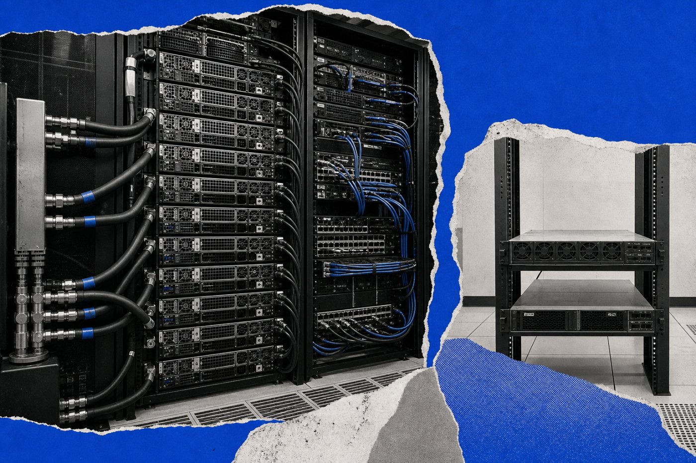 ধারাবাহিক বৃহৎ training workload-এর rack-scale অবকাঠামো ও ছোট inference deployment-এর সক্ষমতার পার্থক্য