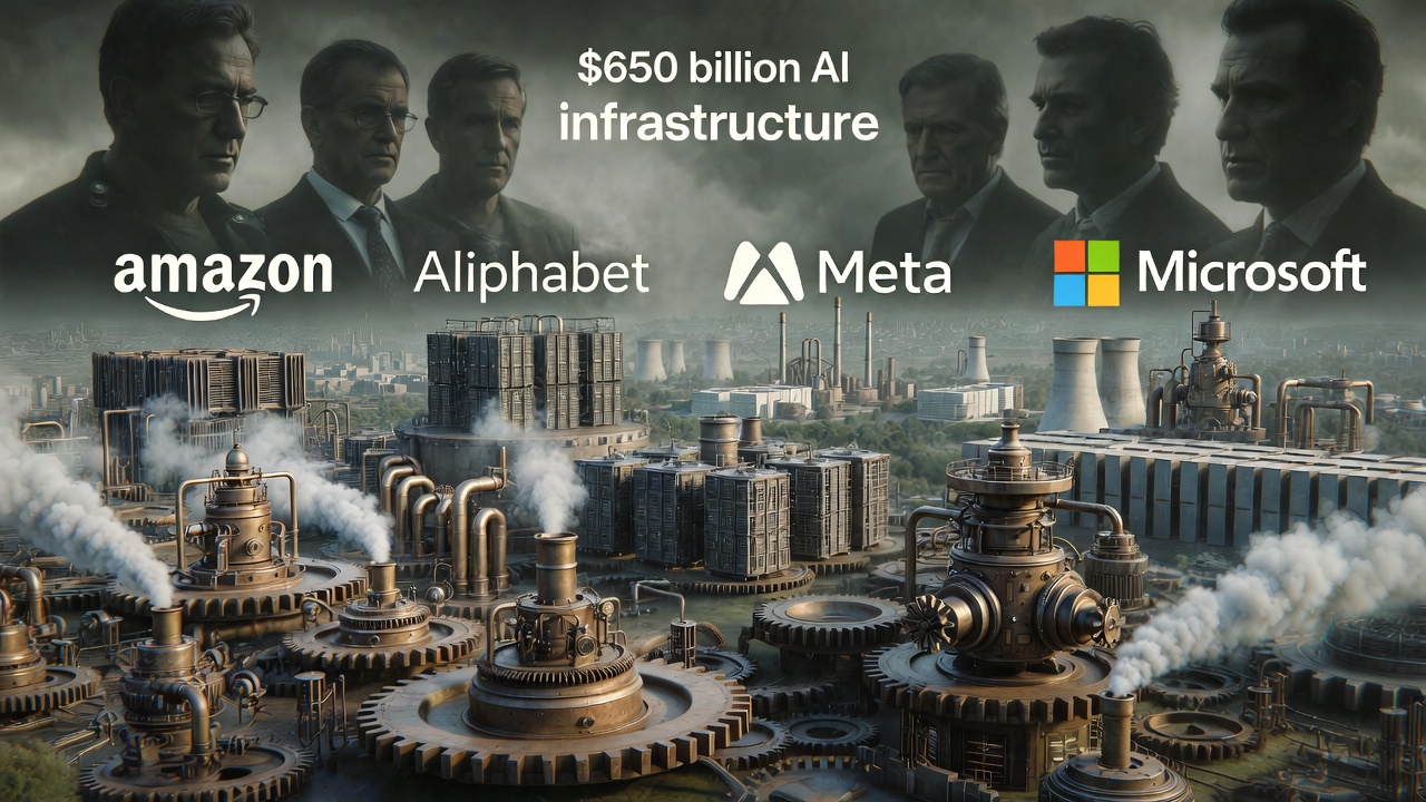 Big Tech's $650 Billion AI Arms Race: Four Companies Outspend Entire Nations on Infrastructure