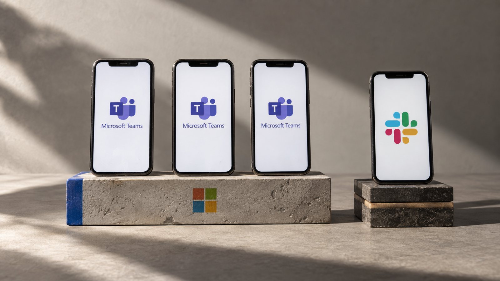 Slack eller Teams: befintliga licenser kan avgöra hela kalkylen