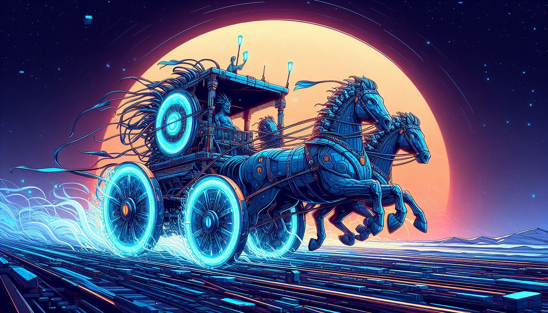CryptoTarot Daily Card: The Chariot — Speed and Determination in the Crypto World