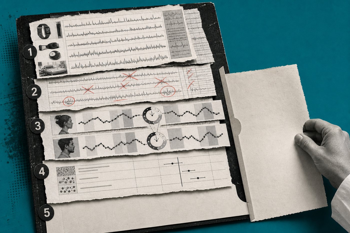 The evidence hierarchy separates CoDaS candidate generation and internal evaluation from prospective clinical validation.