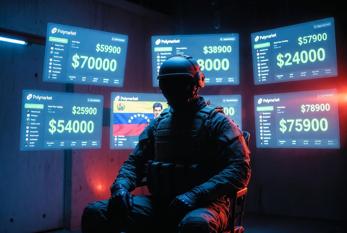 Ставка на гостайну: Спецназовец США заработал $400 000 на Polymarket, зная дату захвата Мадуро