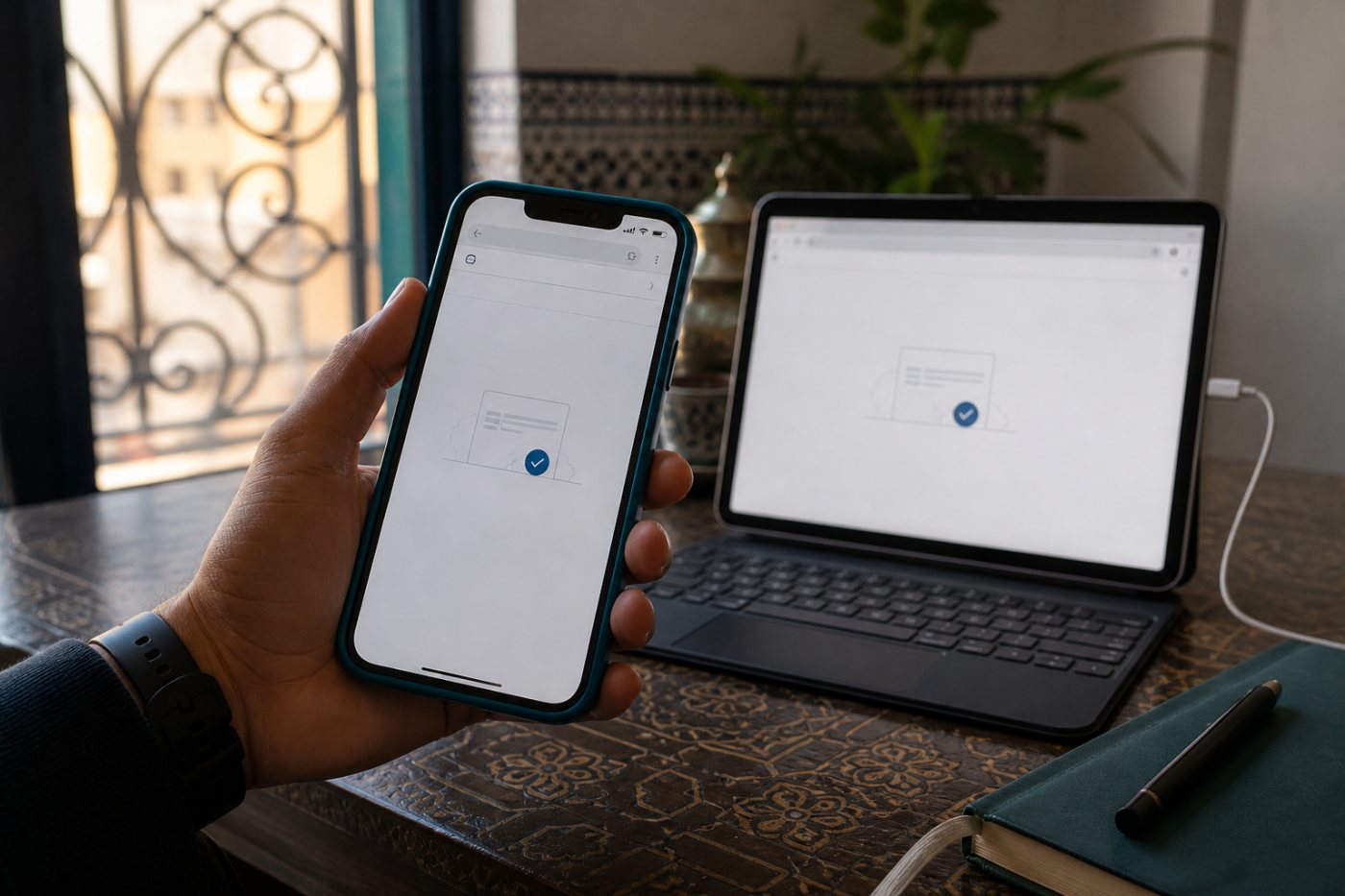 حذف سجل Chrome بصورة مستقلة وانعكاسه على جهاز متزامن