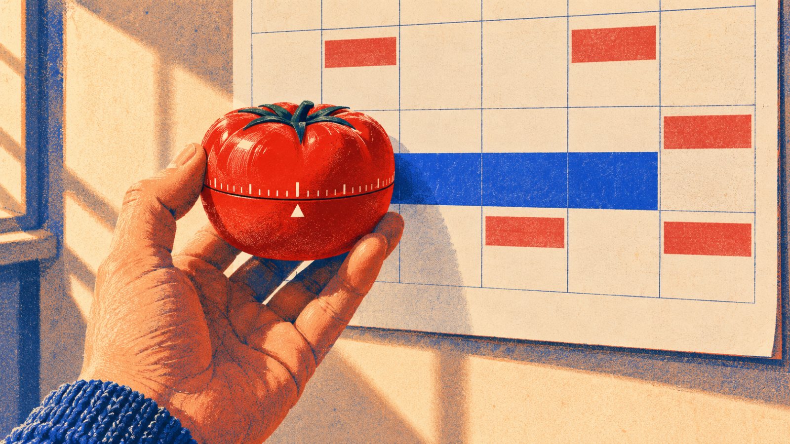 Pomodoro ці тайм-блокі: таймер і каляндар вырашаюць розныя праблемы