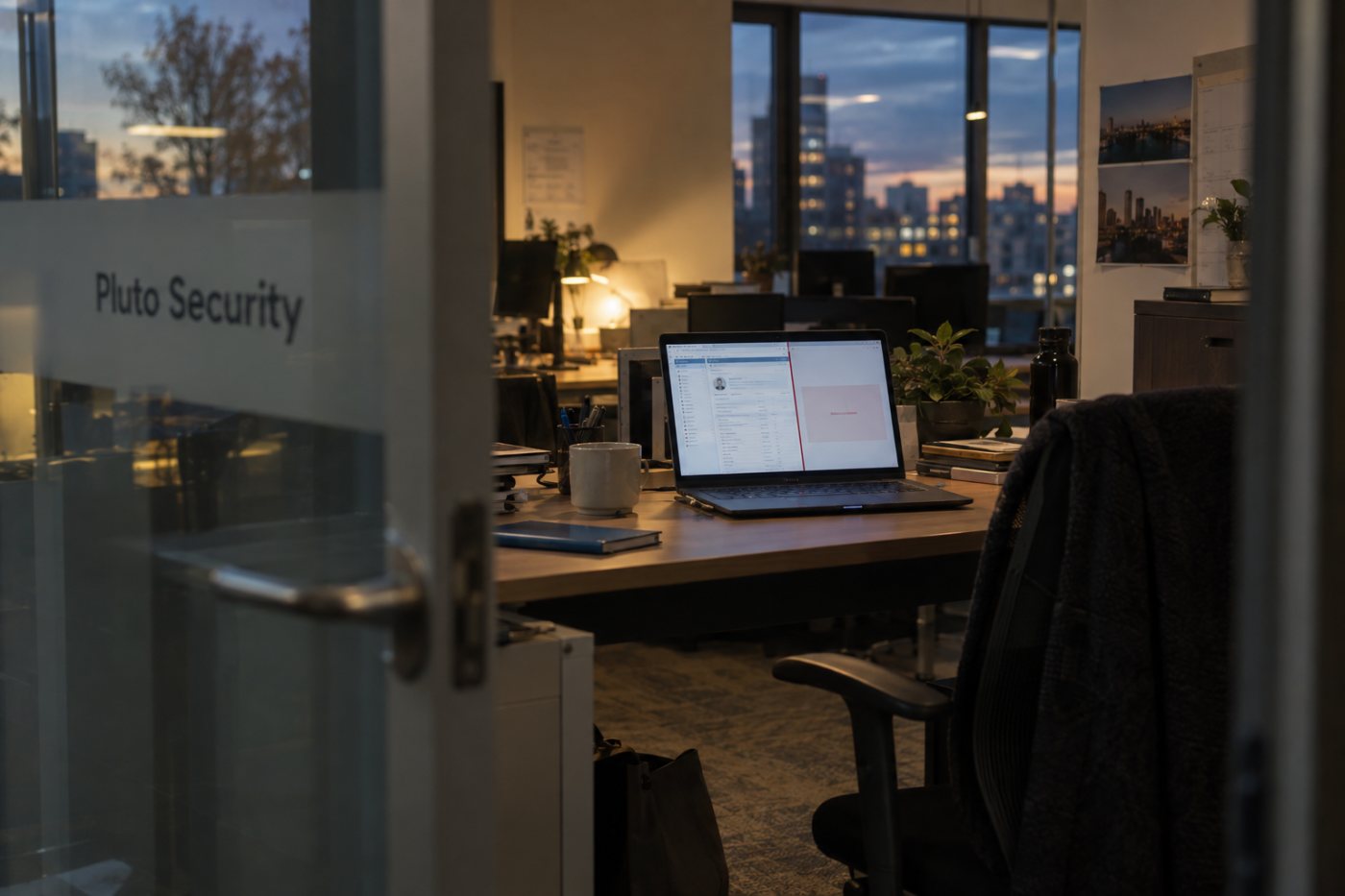 Pluto Security describes stopping an AI agent’s risky permission request while authorized work continues.