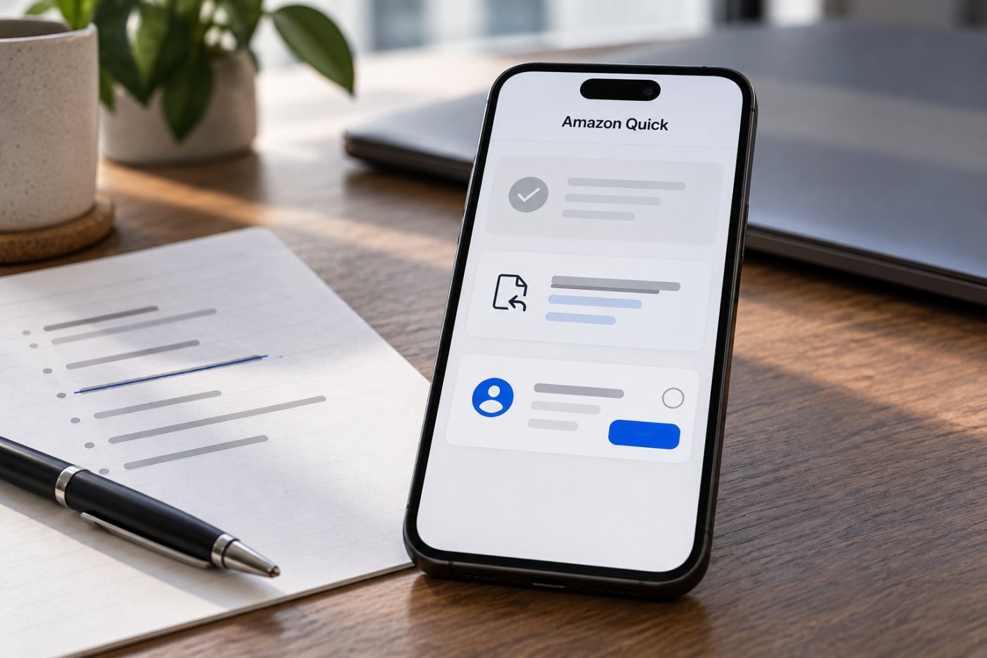 Amazon Quick يفصل بين عنصر حُسم تلقائيًا ومسودة قيد المراجعة وقرار ينتظر موافقة بشرية.