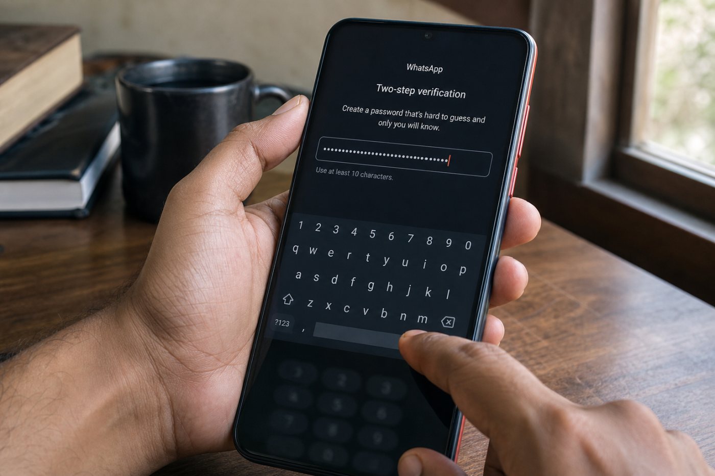 WhatsApp میں چھ ہندسوں کے PIN کی جگہ طویل حروف، اعداد اور special characters والا password ترتیب دیا جا رہا ہے