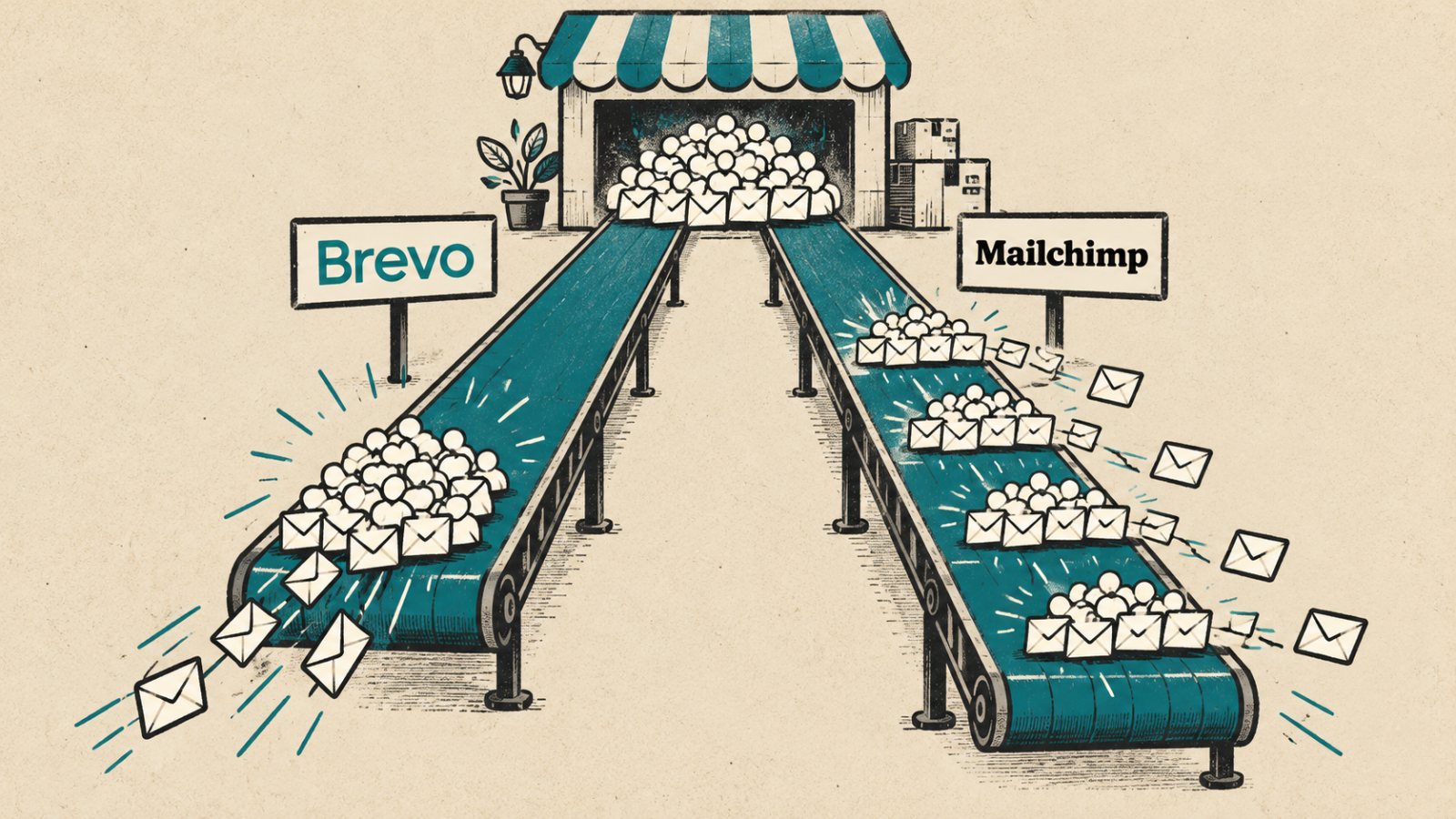 Brevo না Mailchimp—তালিকা বড় হলেও পাঠানোর সংখ্যাই কখন বিল বাঁচায়