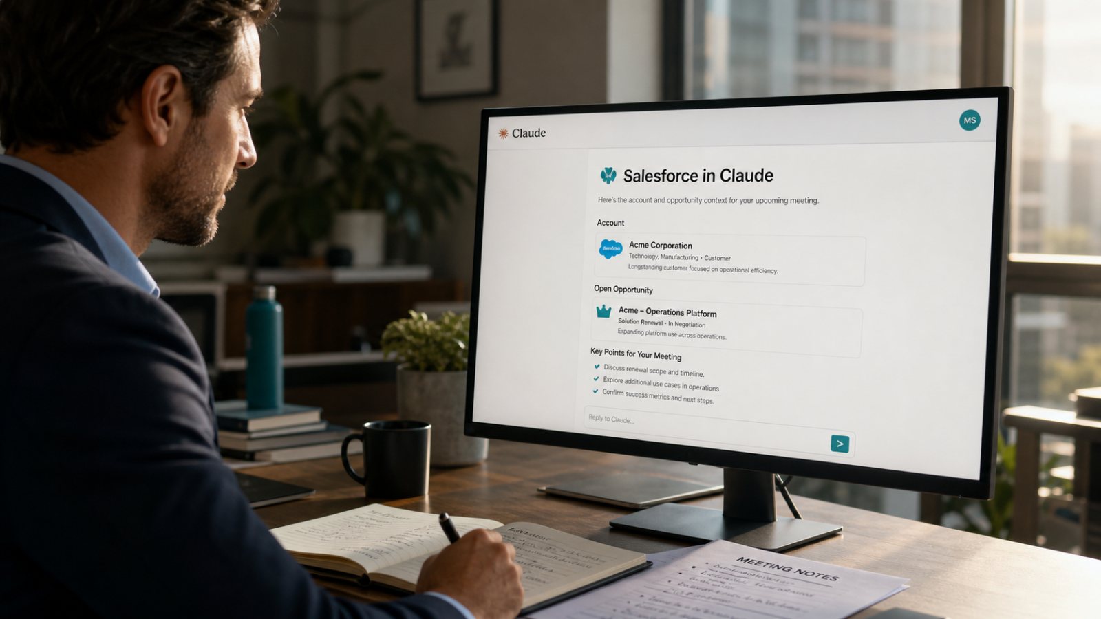 Claudeforce CRM ekranını aradan çıkarıyor: İlk etapta 37 satış becerisi