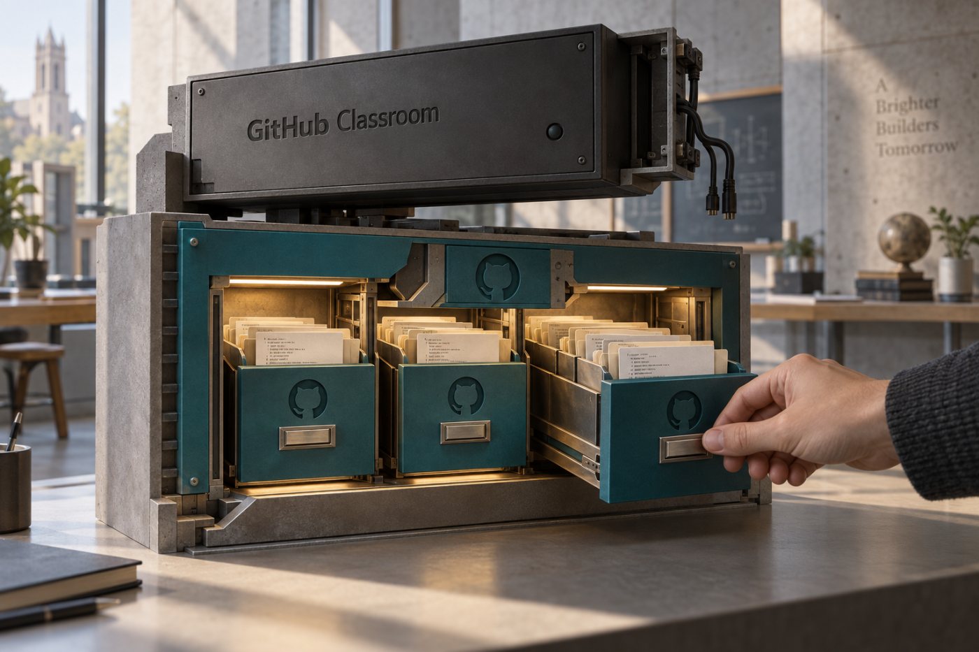 GitHub Classroom kapandıktan sonra erişilebilen ödev depoları ile kullanılamayan ders yönetimi iş akışı