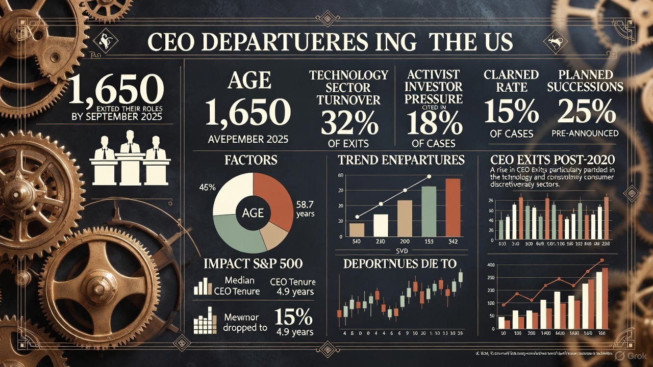 The Great CEO Exodus: America’s Corner Offices Are Revolving Faster Than Ever