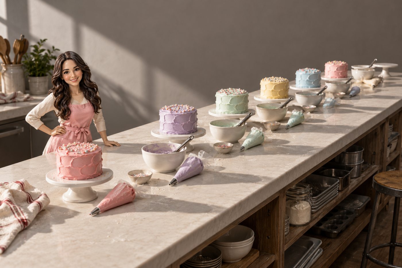 Rosanna Pansino als Creator-Partnerin im kulinarischen Umfeld, das FOX Creator Studios für wiederkehrende Formate nutzt.