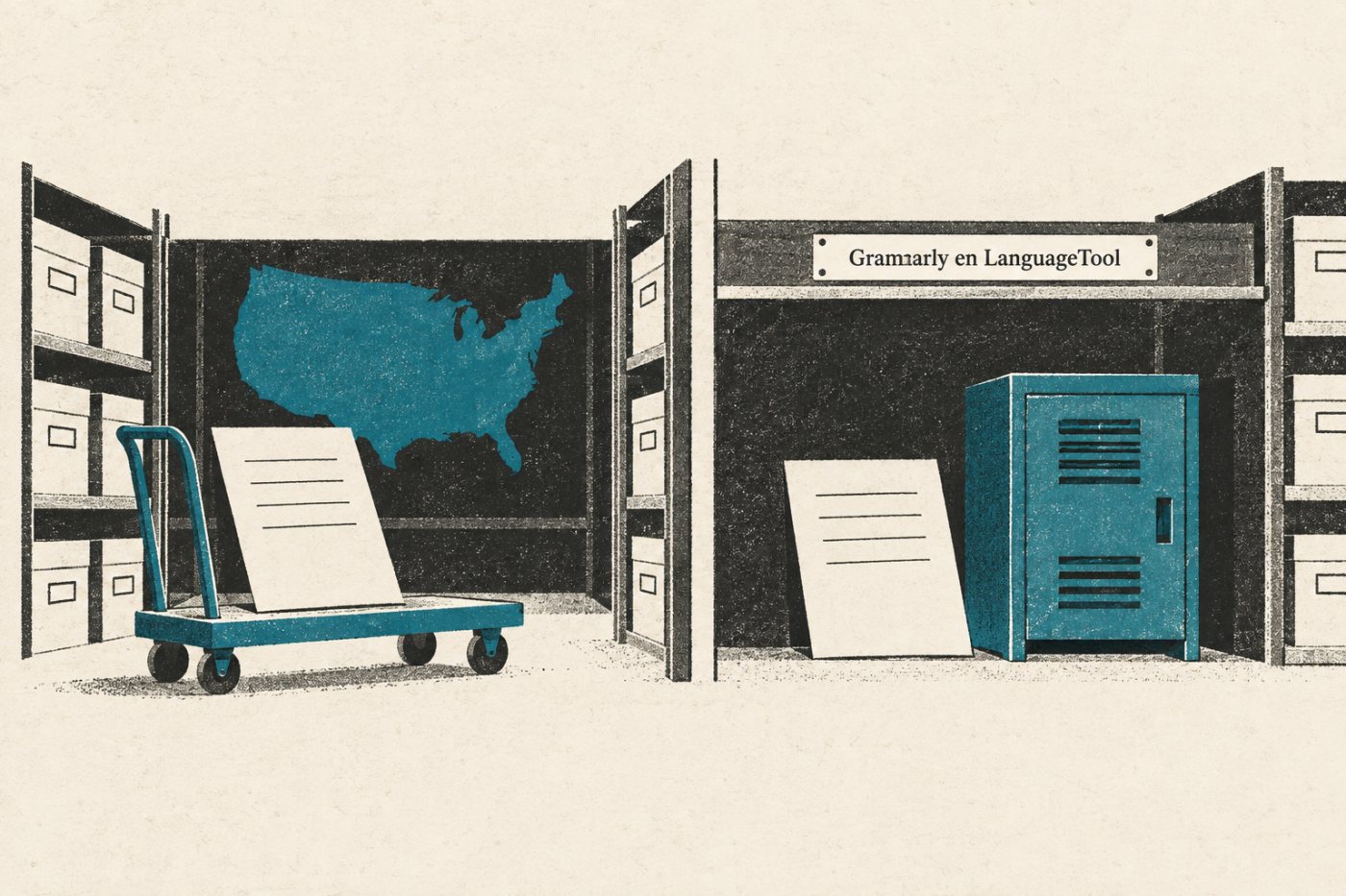 Grammarly verwerkt tekst via een gehoste dienst; de openbronvariant van LanguageTool kan op een eigen server draaien.