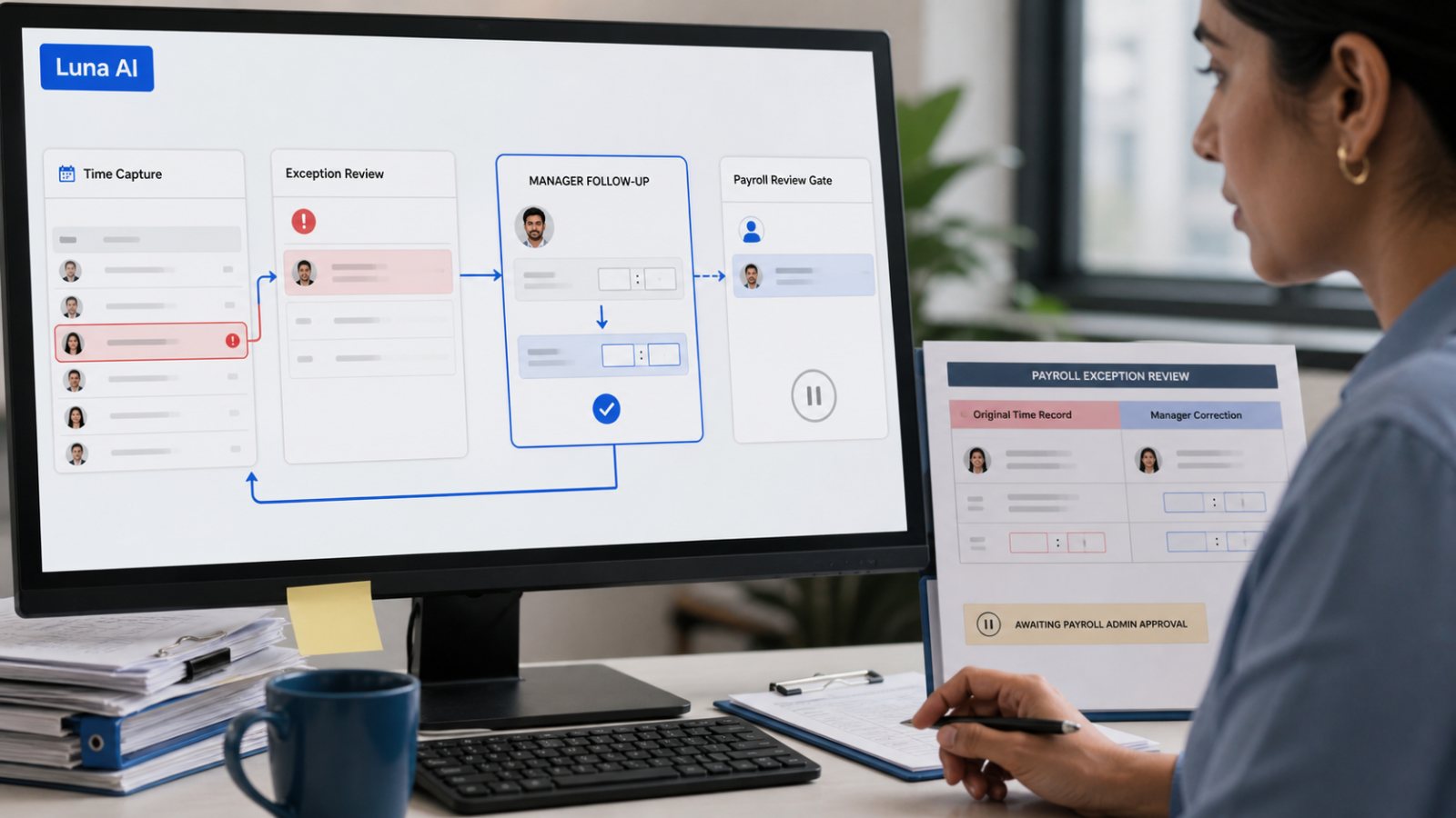 Asure Luna এখন payroll-এ কাজও করে: ভুল হলে মানুষকেই শেষ সিদ্ধান্ত নিতে হবে