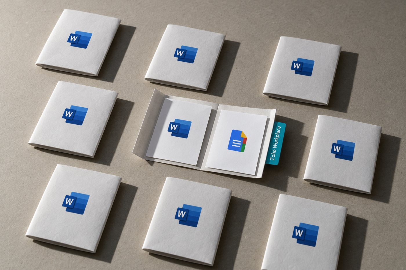 Egy Word-fájl eredeti formátumú szerkesztése és Google Docs-másolatba alakítása.