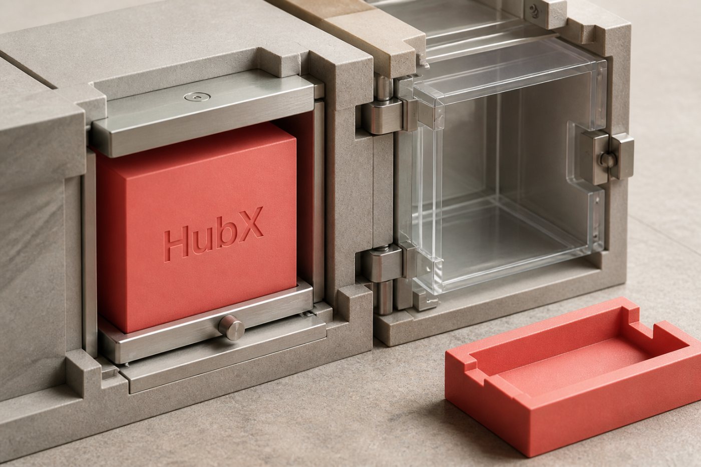 Структура финансирования HubX разделена на первоначальные $50 млн и опционные $25 млн.