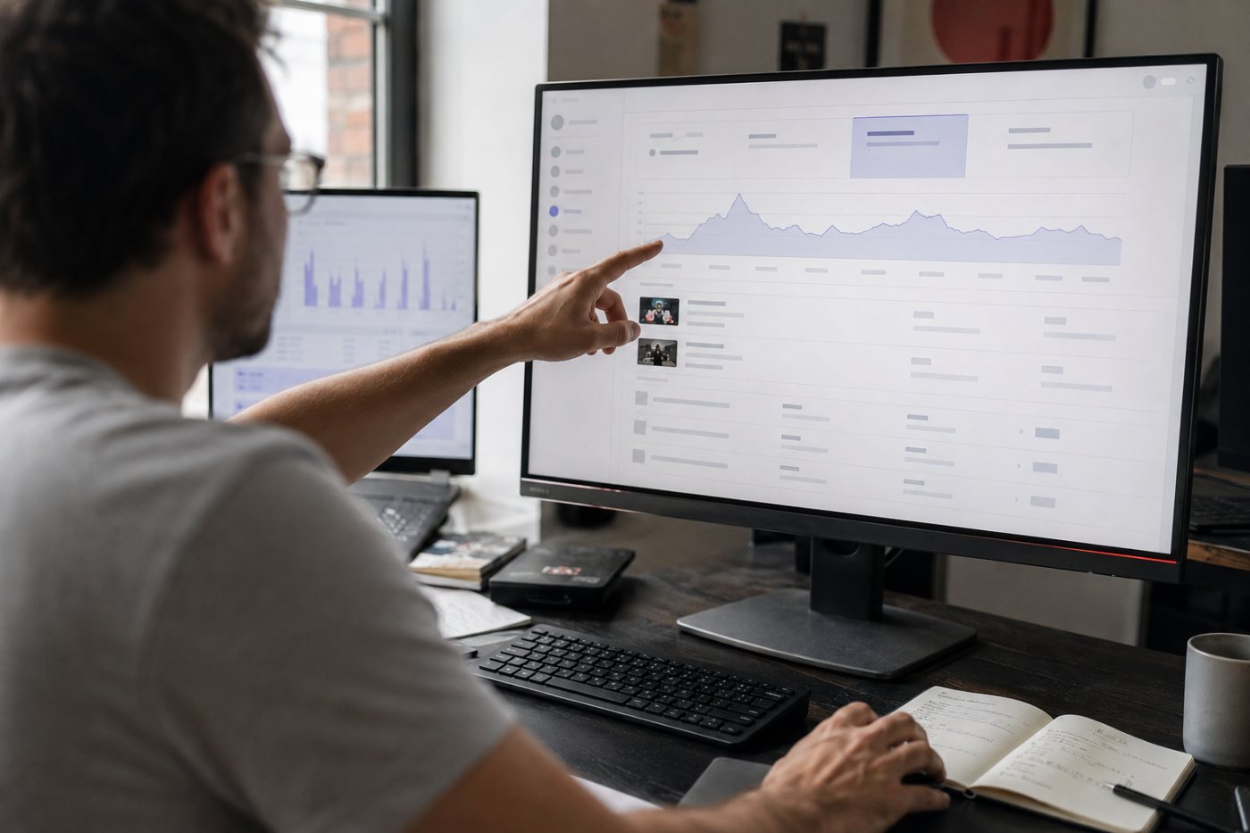 Statistiques Amazon agrégées dans YouTube Studio sans attribution à une vidéo ou à un produit précis.