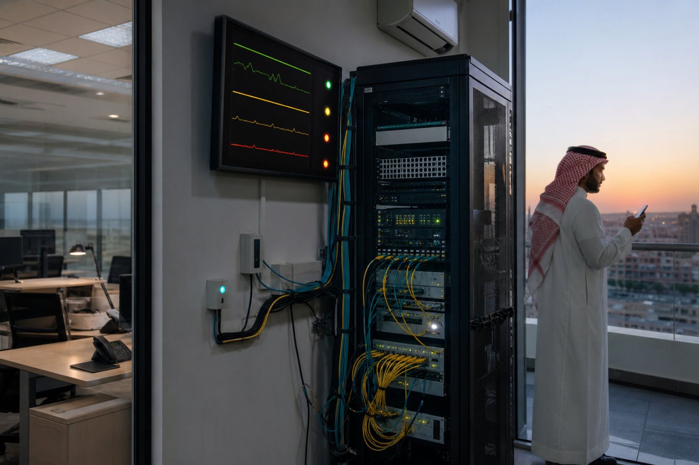 مقارنة زمن استجابة طلبات متطابقة من شبكات سعودية إلى بيئات AWS في السعودية والبحرين والإمارات