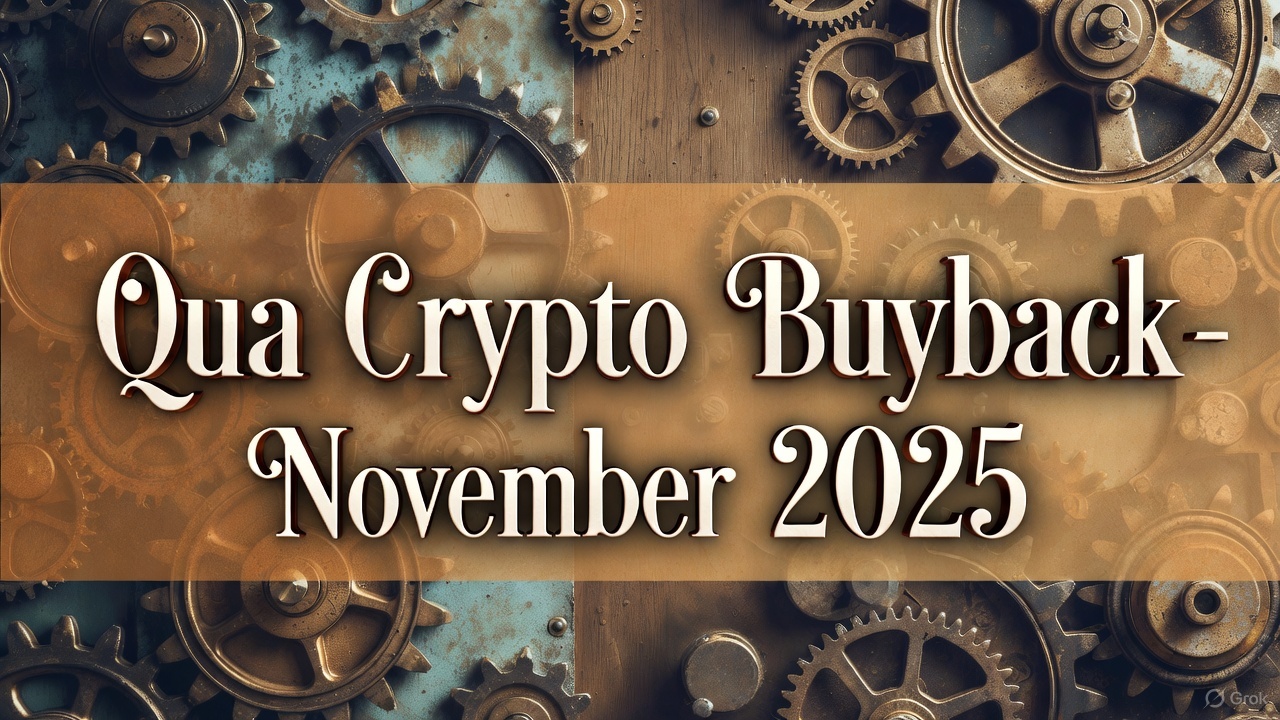 QUA Сrypto Buyback - November 2025