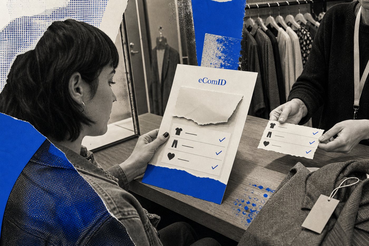 A shopper controls which Shopping Passport details are shared with a participating retailer.