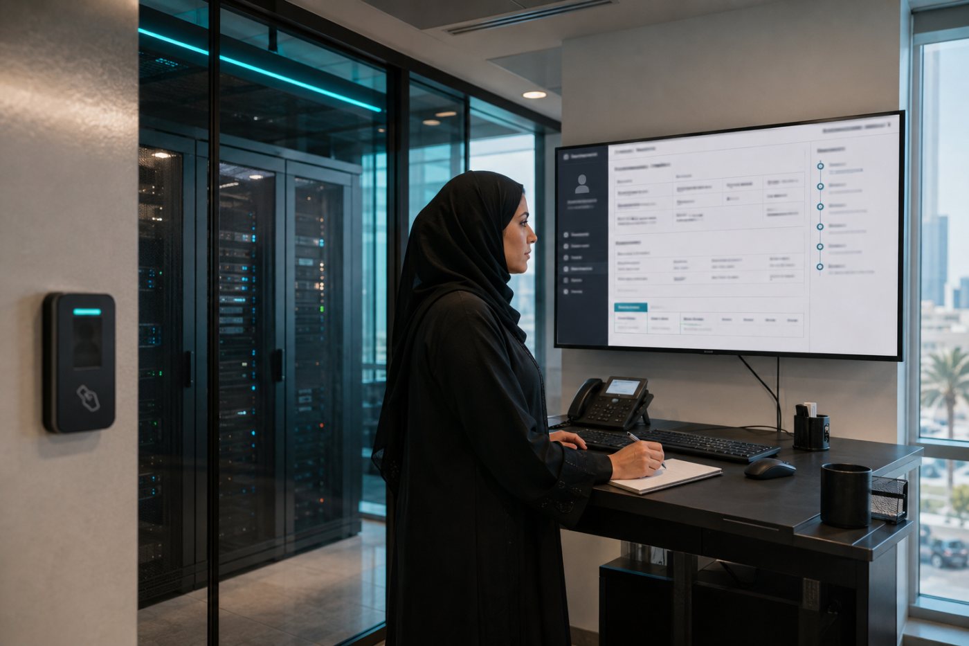 مؤسسة مالية سعودية تراجع توصية Abwab.ai وسجل التدقيق داخل بيئة بيانات خاضعة للرقابة