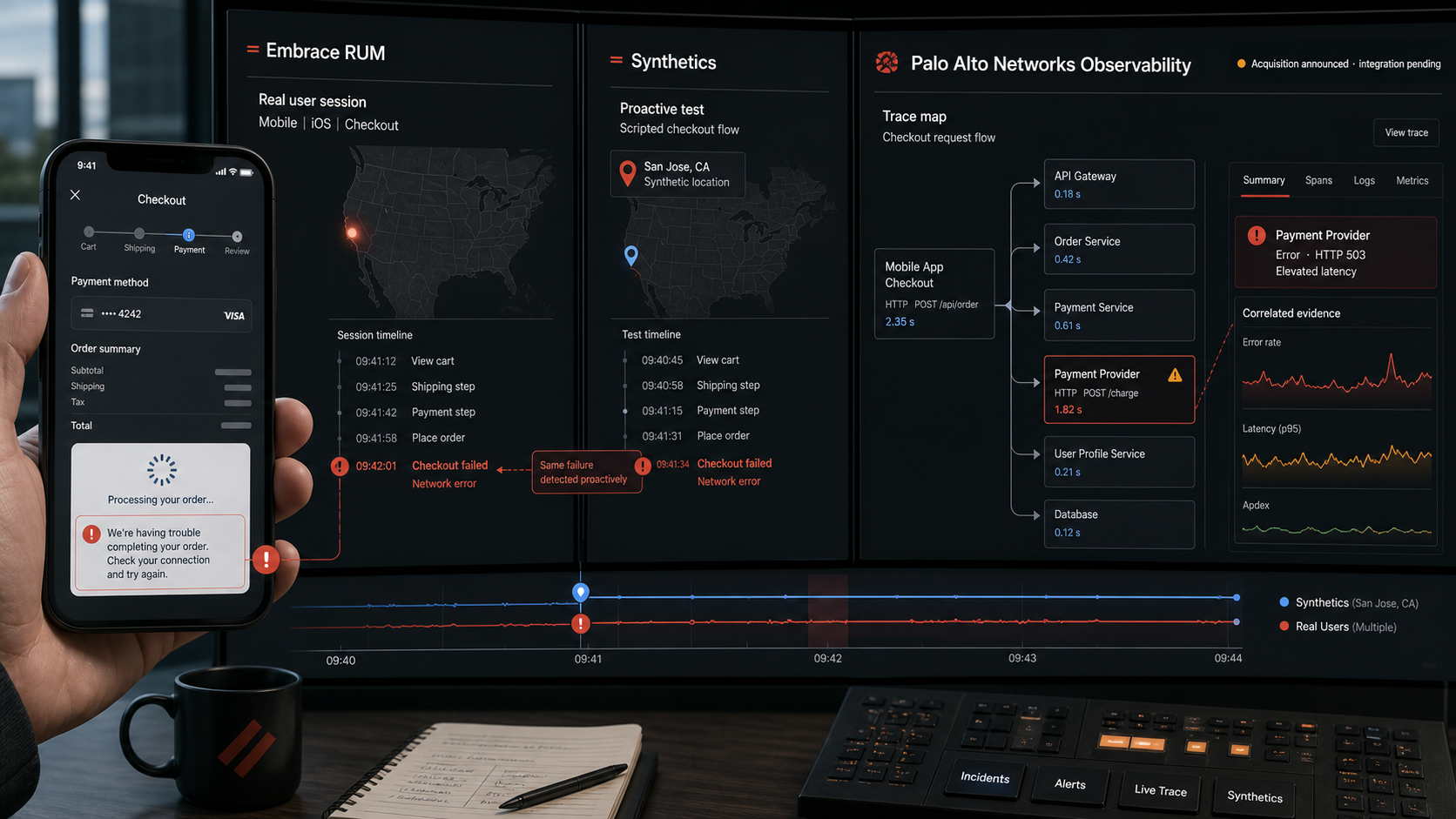 What Palo Alto Networks’ Embrace Acquisition Means for Observability Teams