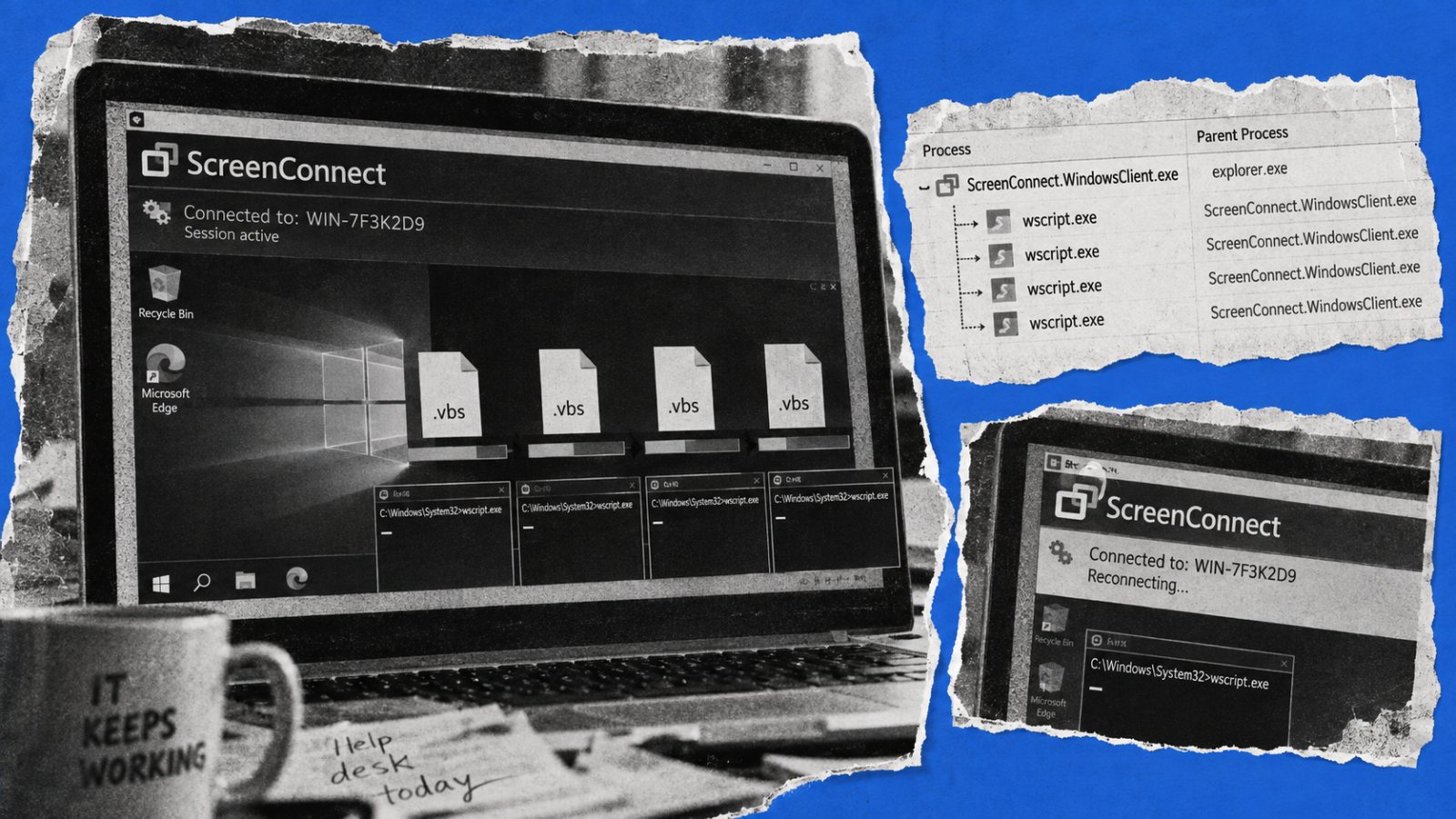 ScreenConnect connection ہی malware پھیلا سکتی ہے—صرف client ہٹانا کافی نہیں