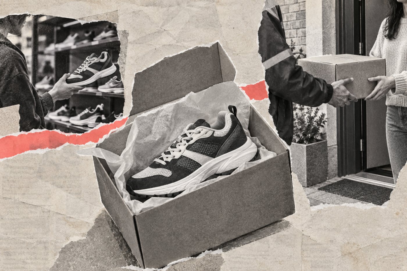 Ein Bestellablauf von JD Sports reicht bis zur Lieferung und veranschaulicht Klarents Tests über mehrere Systeme.