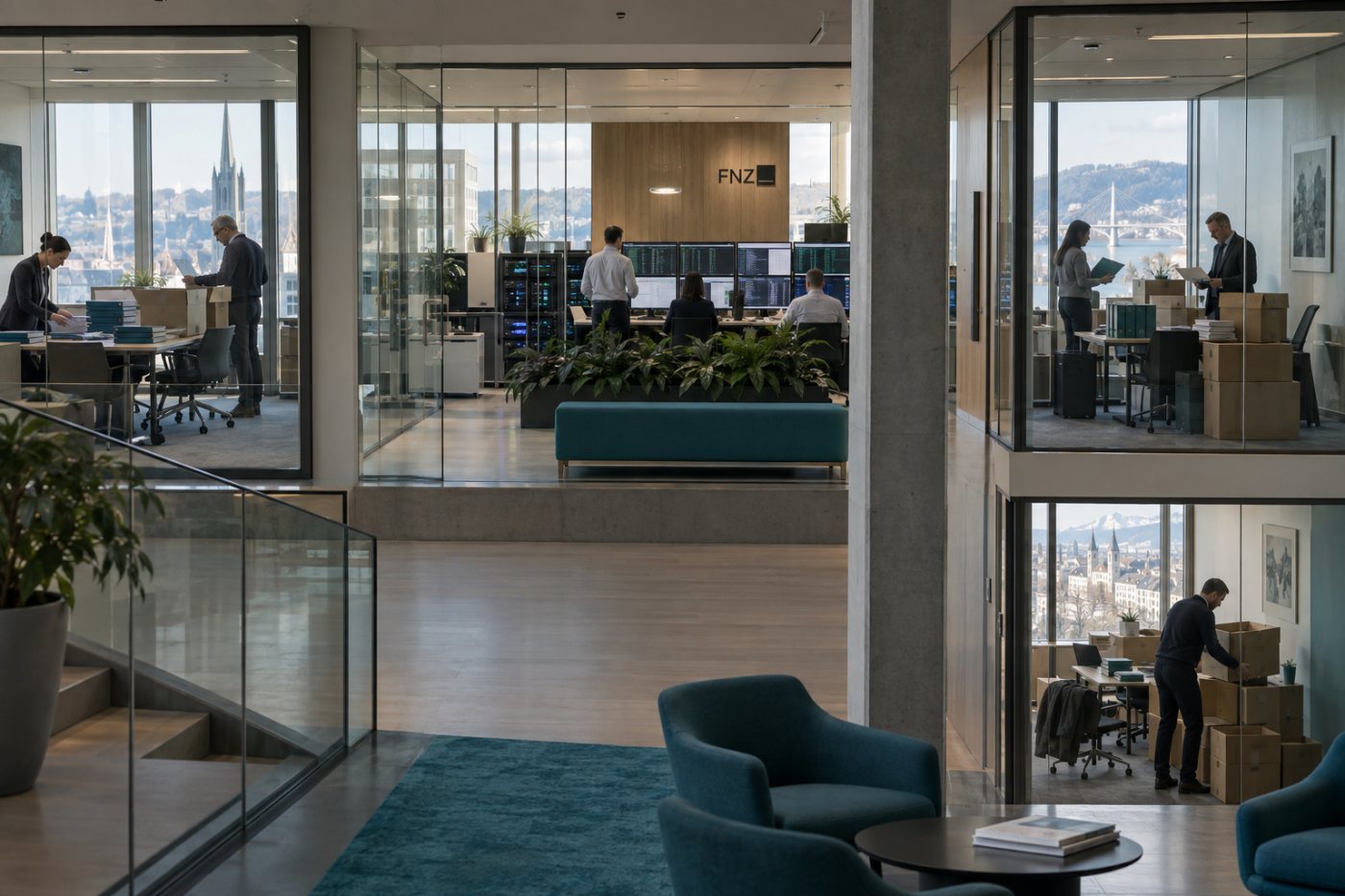 FNZ trennt drei zum Verkauf vereinbarte Geschäftsbereiche von seiner verbleibenden Wealth-Management-Plattform.