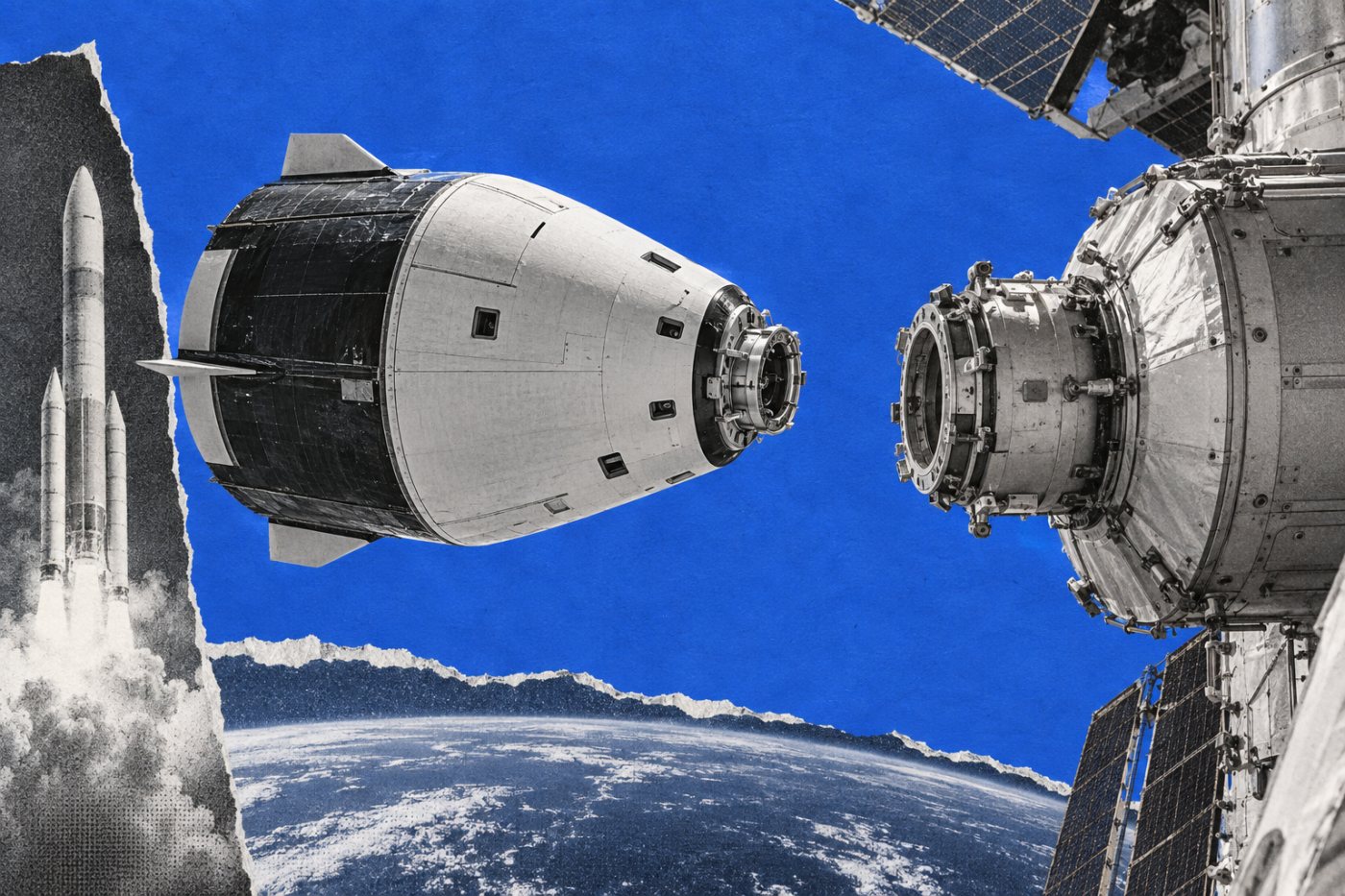 Die Nyx-Kapsel absolviert die geplante Demonstrationsmission mit autonomem Andocken an die ISS nach einem Start auf Ariane 6.