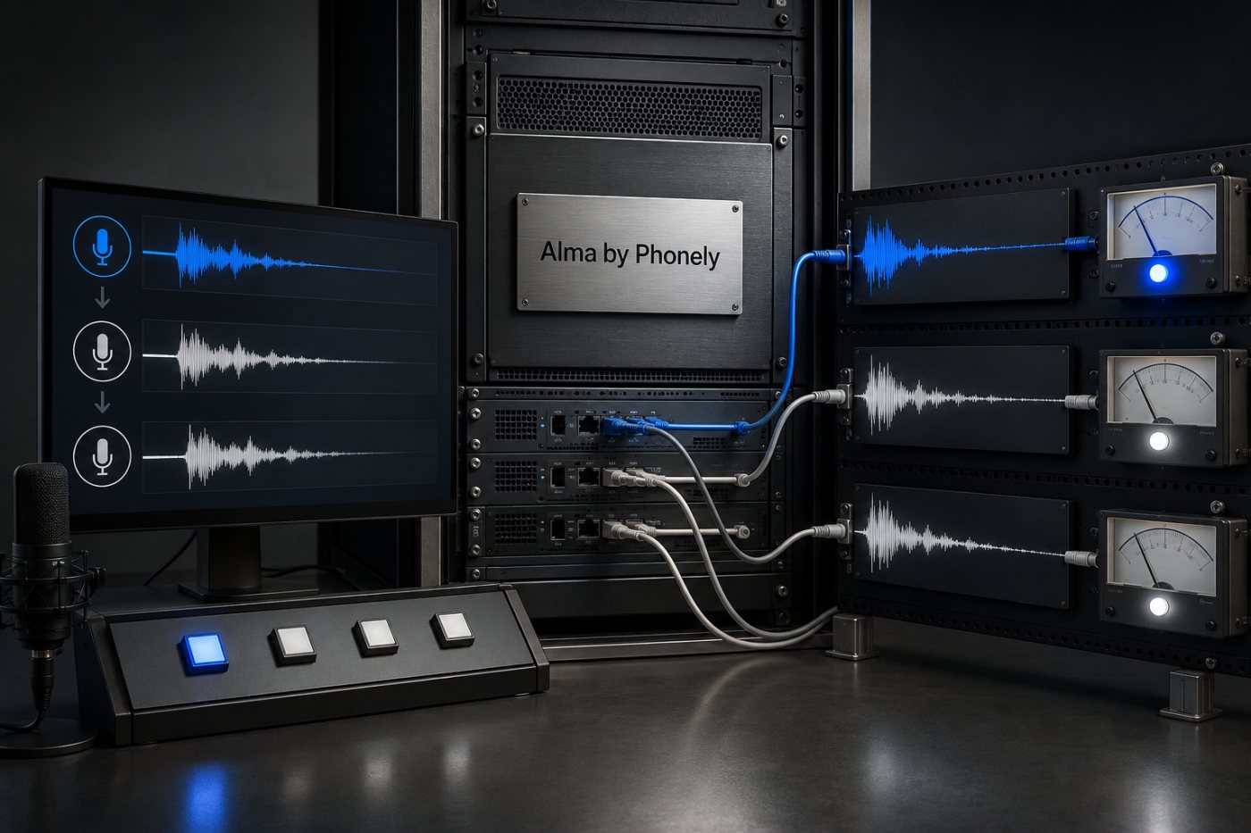 Phonely’nin Alma, GPT-4.1 ve GPT-5.6 için yürüttüğü ilk-token gecikme karşılaştırması