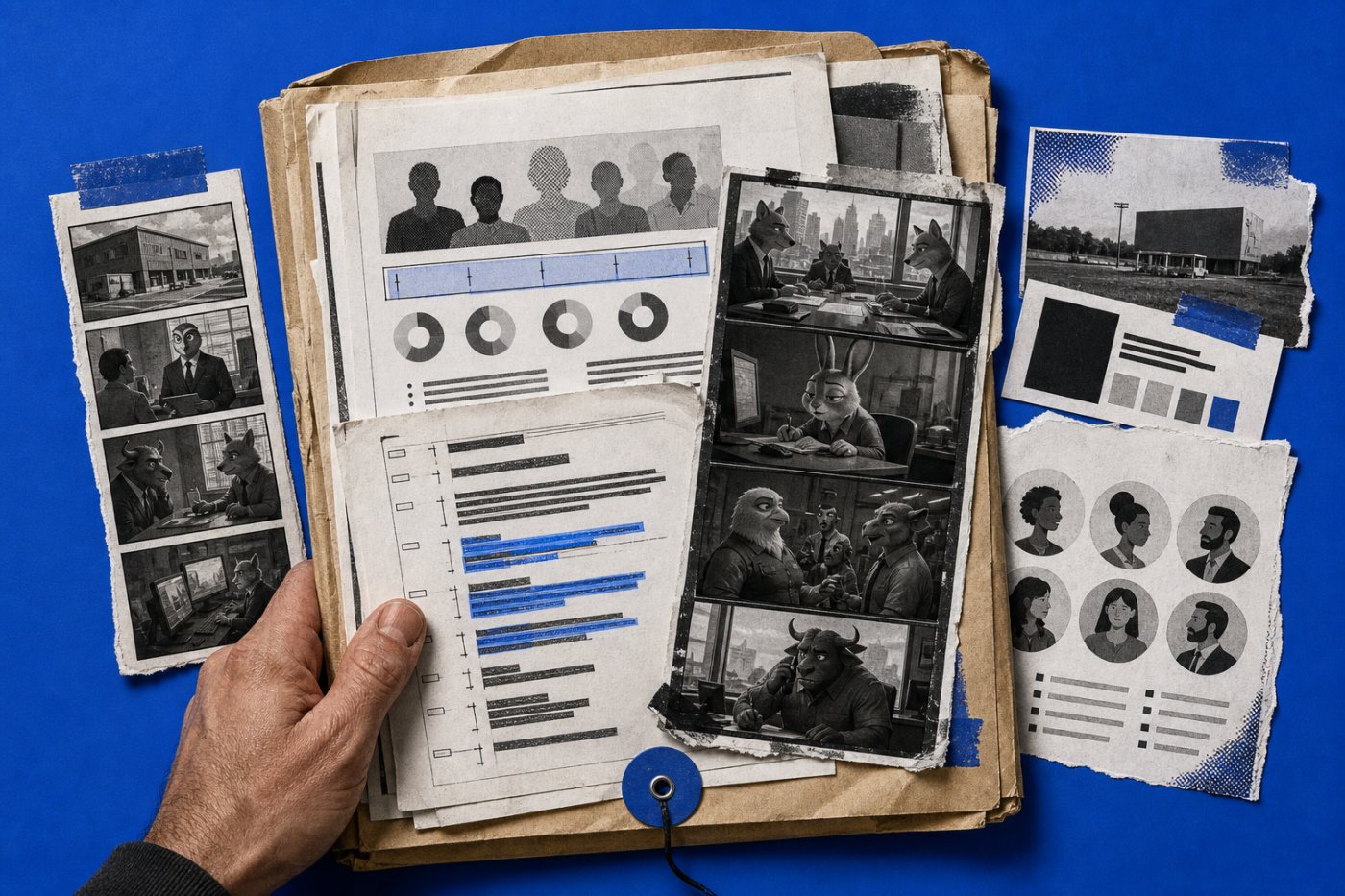 A classification worksheet documenting audience intent, language, characters, metadata, marketing and viewer evidence.