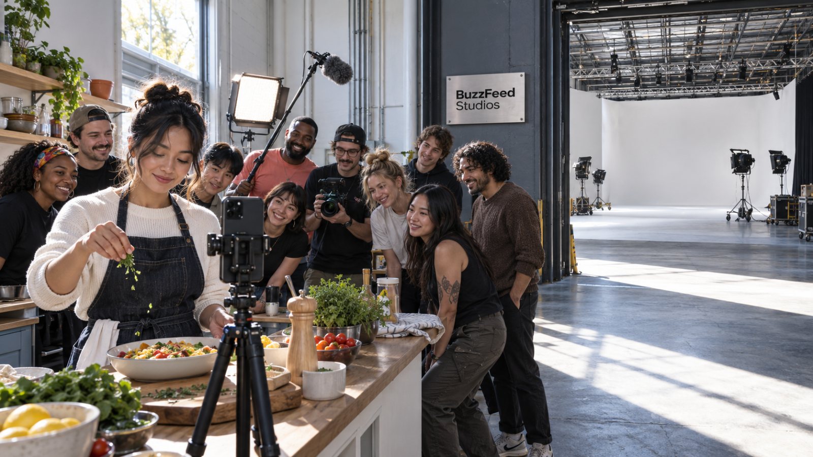 BuzzFeed samler ti skapere – veien går fra sosiale medier til film