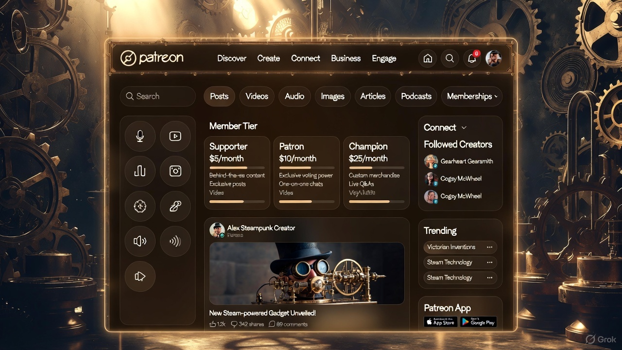 Jack Conte's Latest Patreon Updates: Discovery Feeds, Quips, and the Social Media Paradox