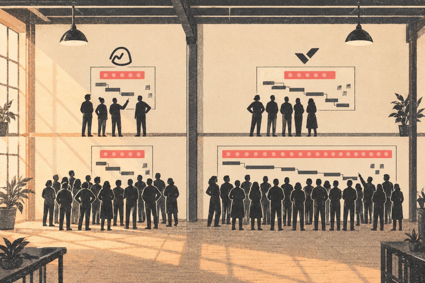 A Basecamp Freelancer fix díja és a Wrike Business felhasználónként növekvő díja öt és húsz főnél.
