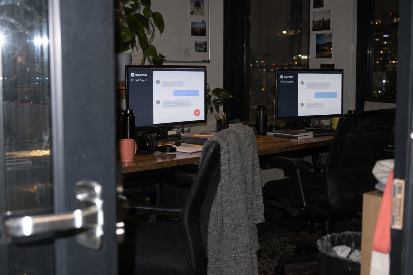 Fin AI Agent наплаќа завршено Procedure-предавање, но не и обично барање за човечка помош.