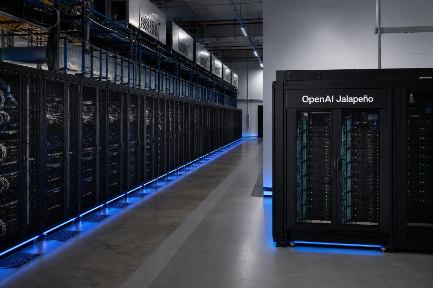 Cluster Jalapeño atende inferência enquanto aceleradores externos continuam responsáveis pelo treinamento.