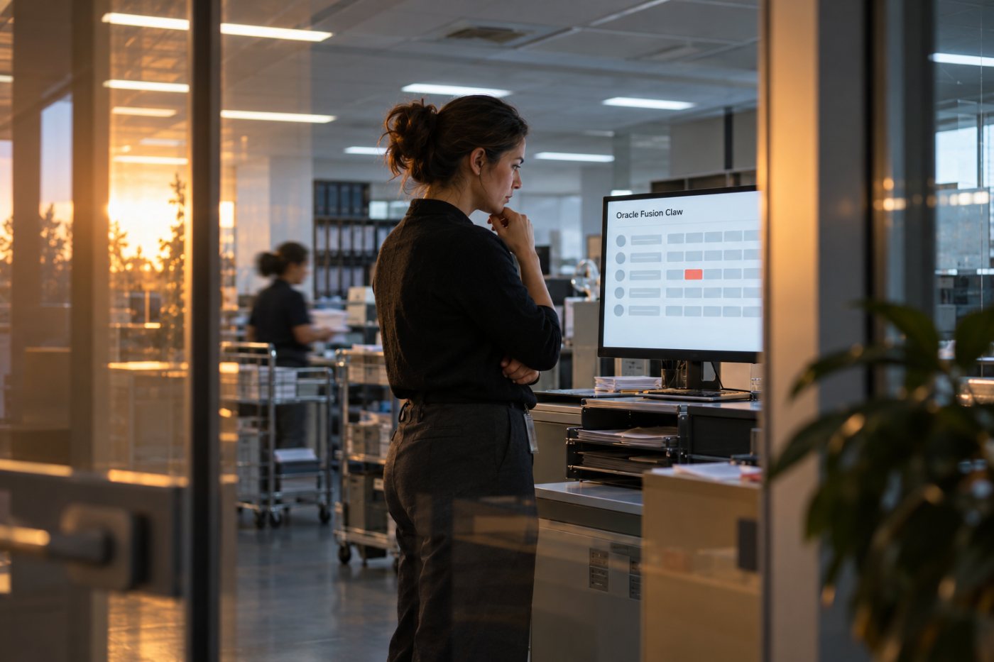 Oracle Fusion Claw toob palgaarvestuse võimaliku kõrvalekalde inimese ülevaatusele.