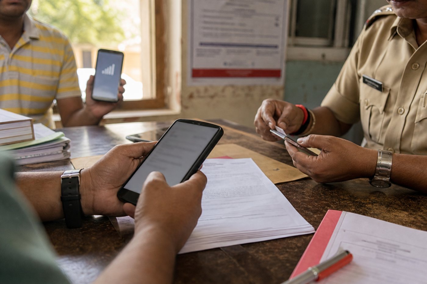 बरामद फोन का IMEI सत्यापित करके 18-अंकीय अनुरोध संख्या से CEIR अनब्लॉकिंग