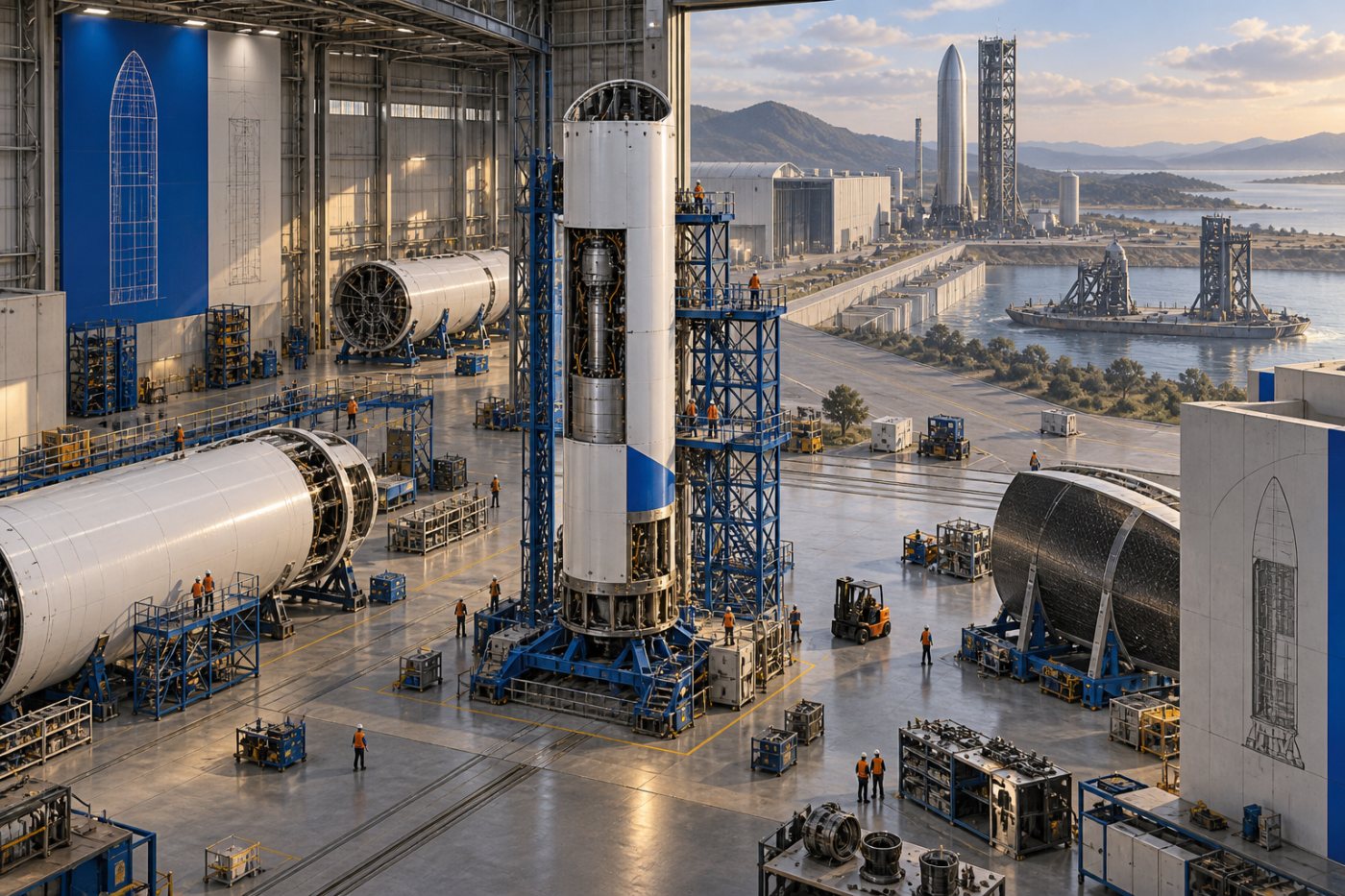 Stoke Space-এর কারখানায় একাধিক Nova Pathfinder উৎপাদন ও সক্ষমতা সম্প্রসারণের কাজ